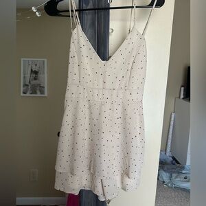 Alter’d state romper star print neutral color size small